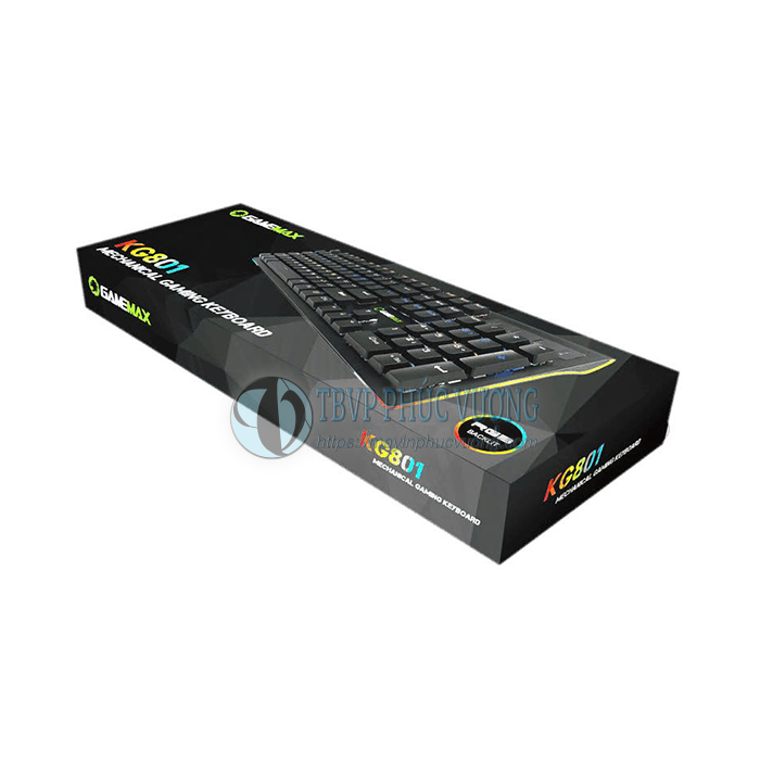 Keyboard-GAMEMAX-KG801-LED-RGB