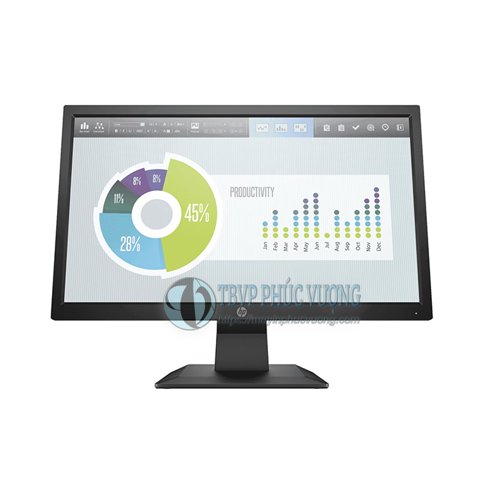 Lcd 19 5 Hp P204v Chinh Hang Tn Vga Hdmi 1600x900 60hz