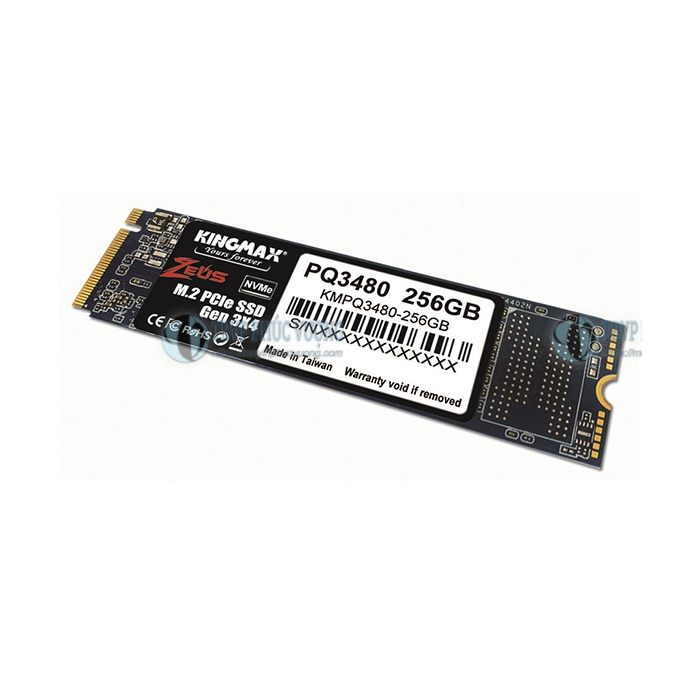 SSD-M-2-PCIe-256G-KINGMAX-PQ3480-NVMe-Gen3x4