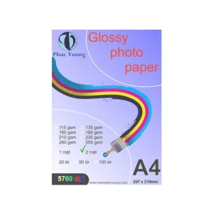 Giay In Anh 2 Mat A4
