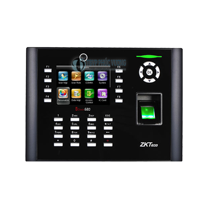 May Cham Cong Van Tay Zkteco Iclock660